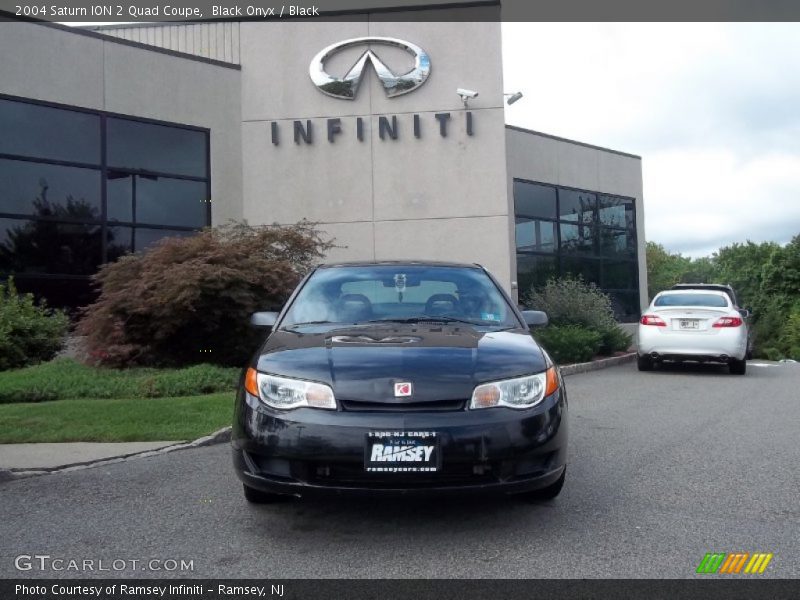 Black Onyx / Black 2004 Saturn ION 2 Quad Coupe