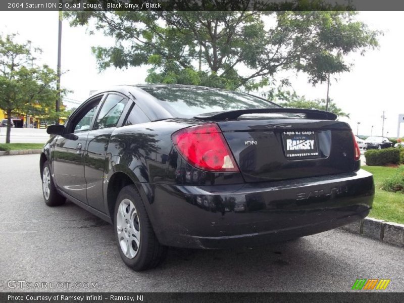 Black Onyx / Black 2004 Saturn ION 2 Quad Coupe
