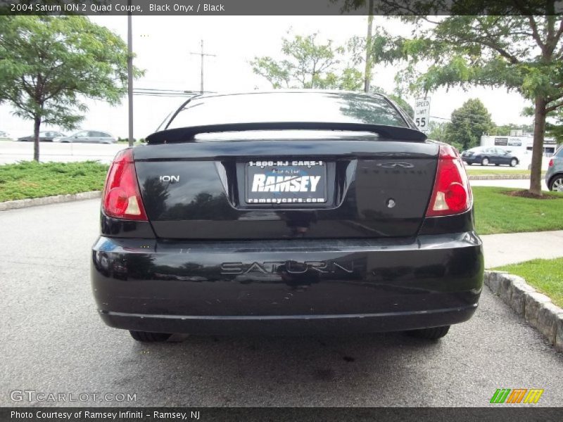Black Onyx / Black 2004 Saturn ION 2 Quad Coupe