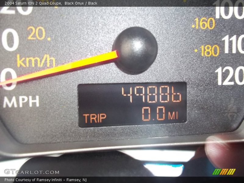 Black Onyx / Black 2004 Saturn ION 2 Quad Coupe