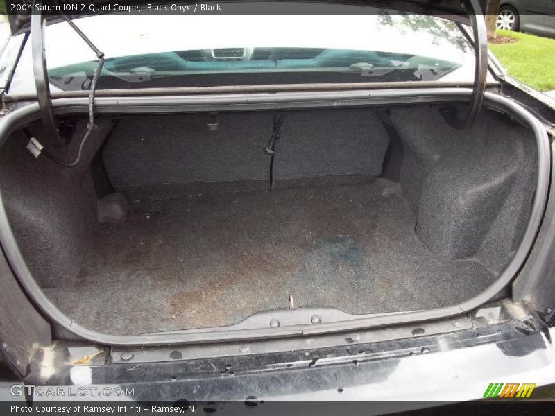Black Onyx / Black 2004 Saturn ION 2 Quad Coupe