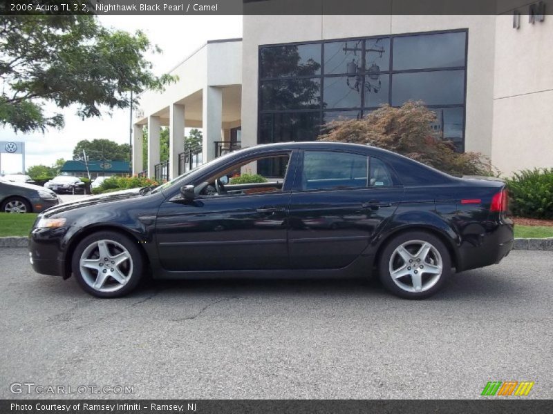 Nighthawk Black Pearl / Camel 2006 Acura TL 3.2