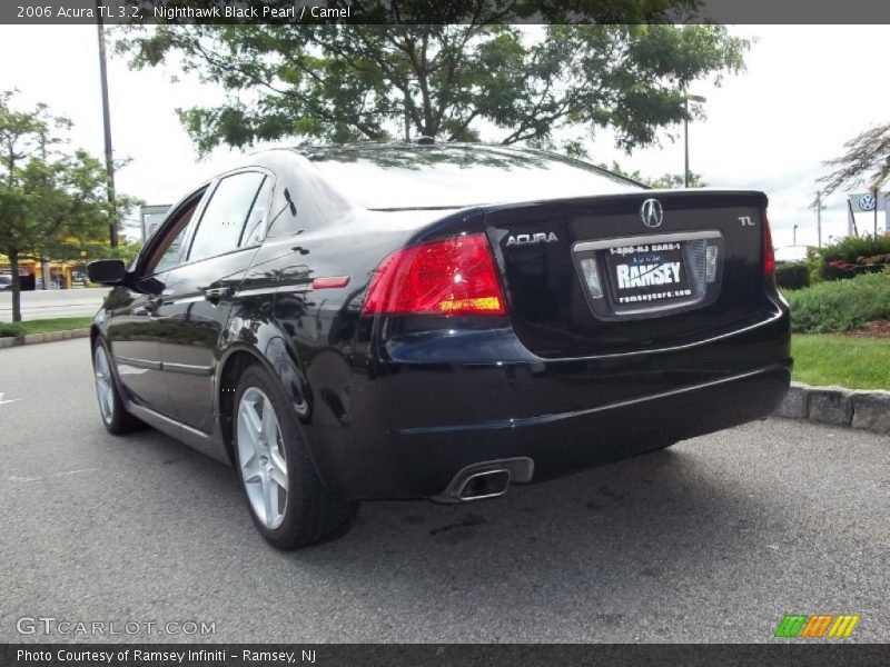 Nighthawk Black Pearl / Camel 2006 Acura TL 3.2