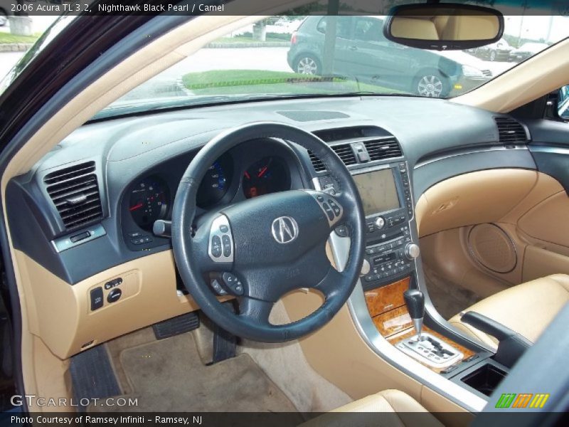 Nighthawk Black Pearl / Camel 2006 Acura TL 3.2