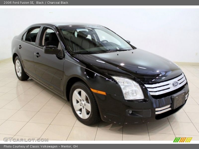 Black / Charcoal Black 2006 Ford Fusion SE