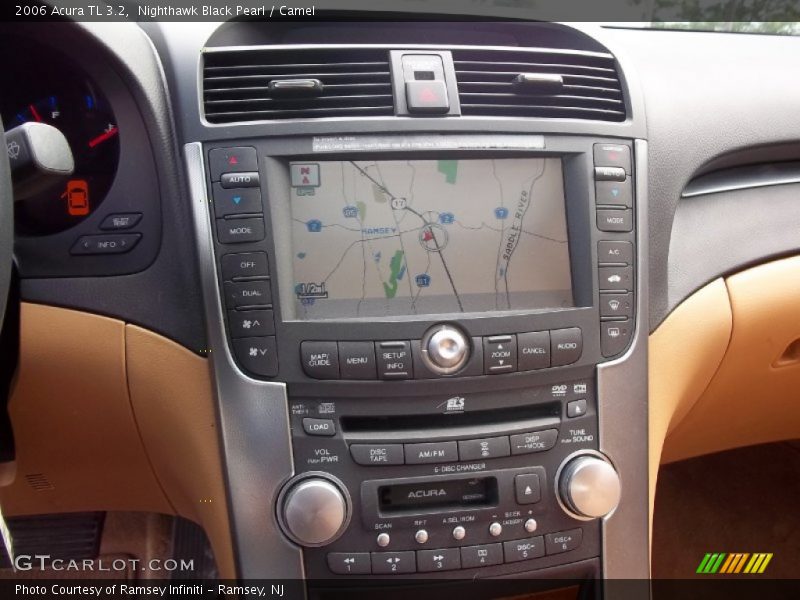 Nighthawk Black Pearl / Camel 2006 Acura TL 3.2