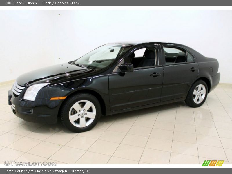 Black / Charcoal Black 2006 Ford Fusion SE