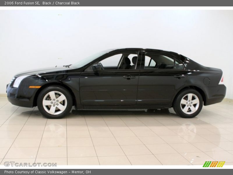 Black / Charcoal Black 2006 Ford Fusion SE