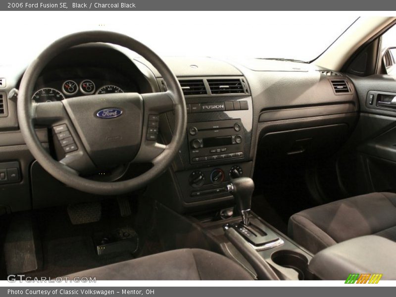 Black / Charcoal Black 2006 Ford Fusion SE