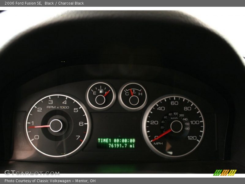Black / Charcoal Black 2006 Ford Fusion SE
