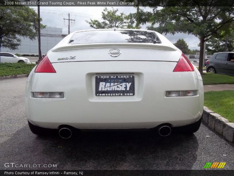 Pikes Peak White Pearl / Charcoal 2008 Nissan 350Z Grand Touring Coupe