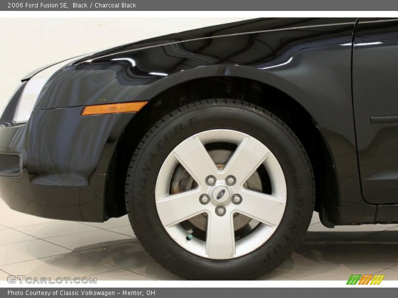 Black / Charcoal Black 2006 Ford Fusion SE