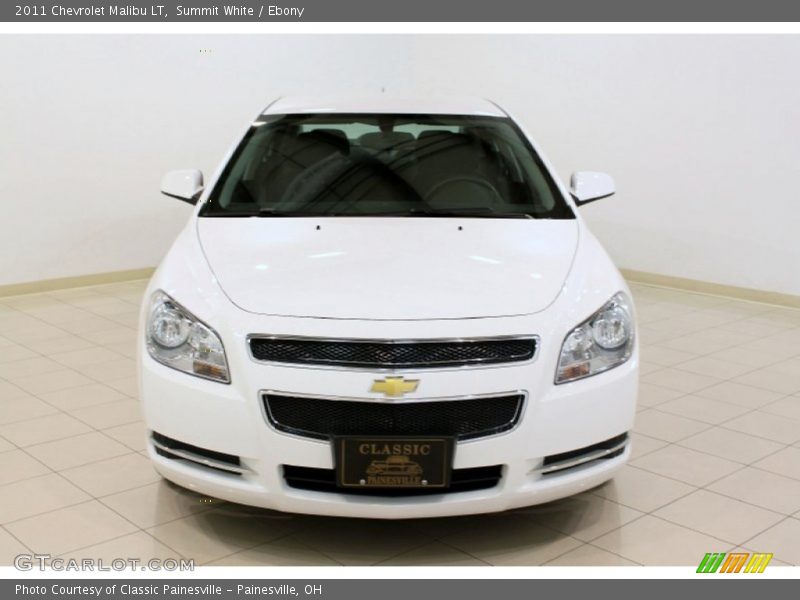 Summit White / Ebony 2011 Chevrolet Malibu LT