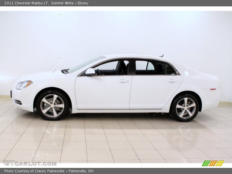 Summit White / Ebony 2011 Chevrolet Malibu LT