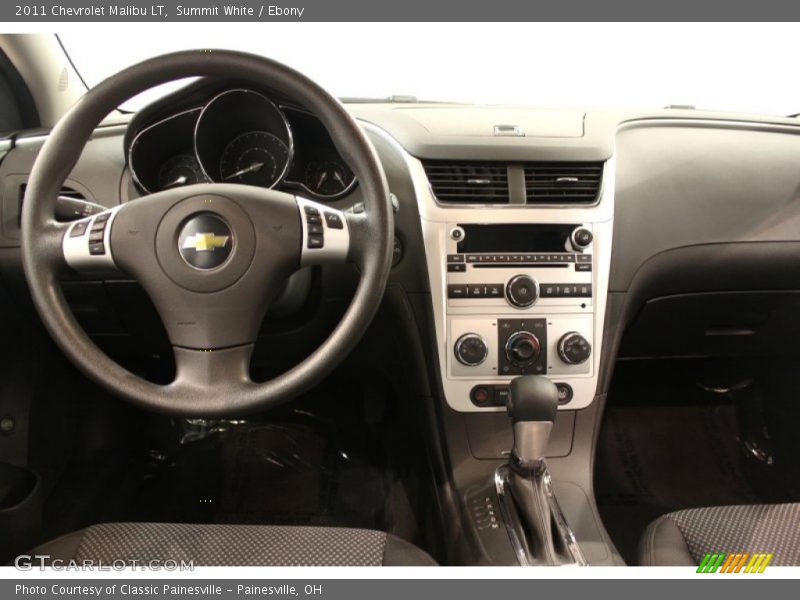 Summit White / Ebony 2011 Chevrolet Malibu LT