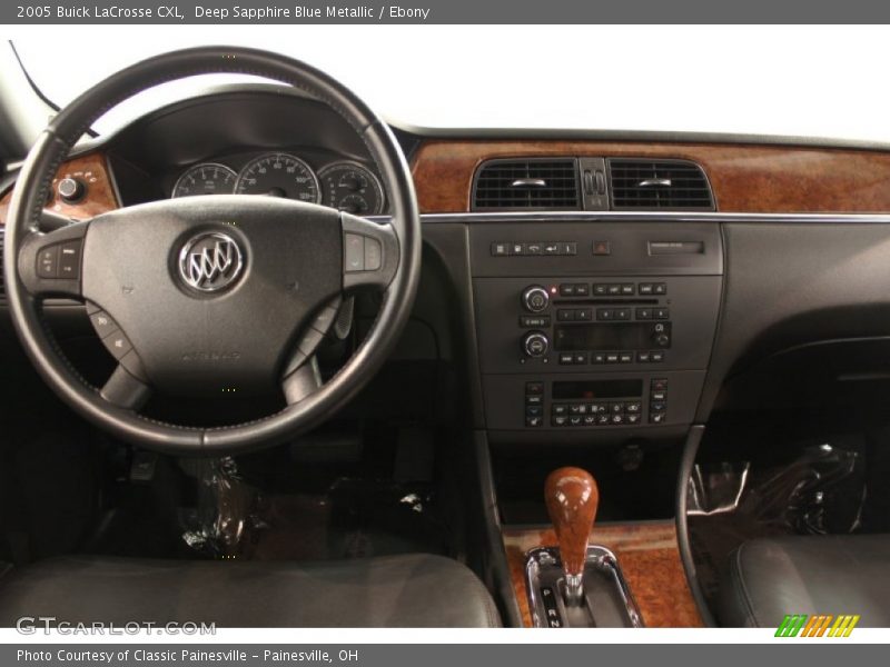 Deep Sapphire Blue Metallic / Ebony 2005 Buick LaCrosse CXL