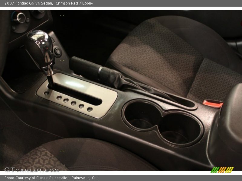 Crimson Red / Ebony 2007 Pontiac G6 V6 Sedan