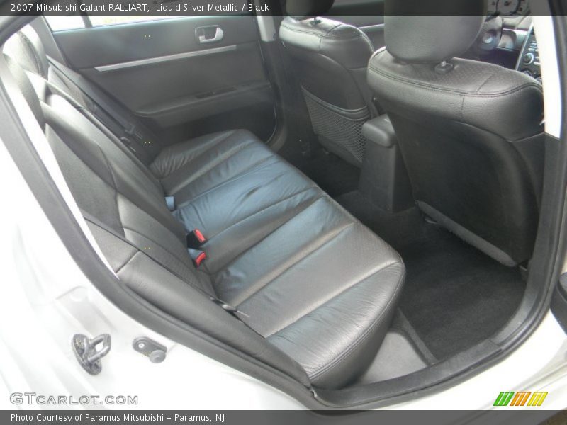 Liquid Silver Metallic / Black 2007 Mitsubishi Galant RALLIART
