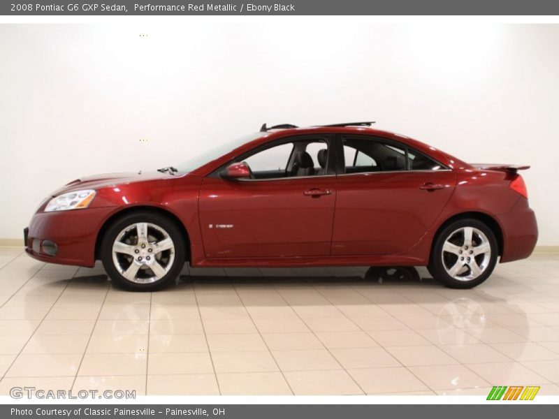  2008 G6 GXP Sedan Performance Red Metallic