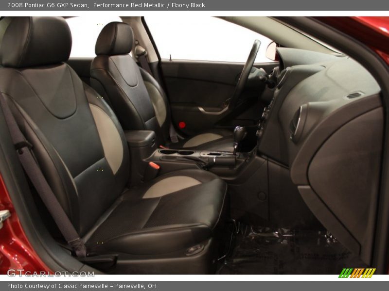  2008 G6 GXP Sedan Ebony Black Interior