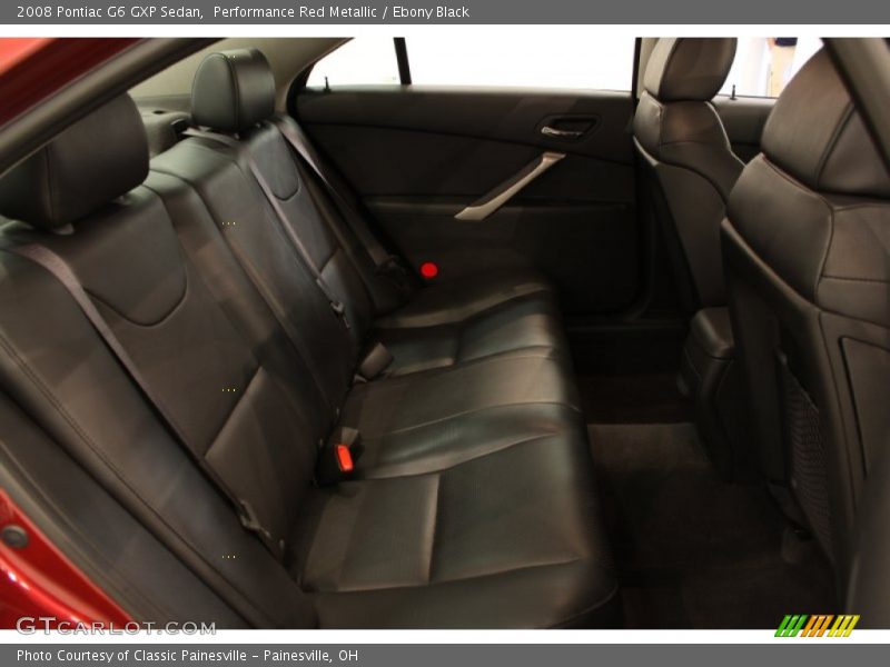  2008 G6 GXP Sedan Ebony Black Interior