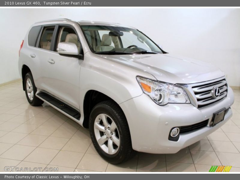 Tungsten Silver Pearl / Ecru 2010 Lexus GX 460
