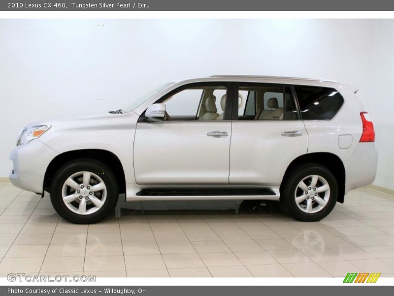Tungsten Silver Pearl / Ecru 2010 Lexus GX 460
