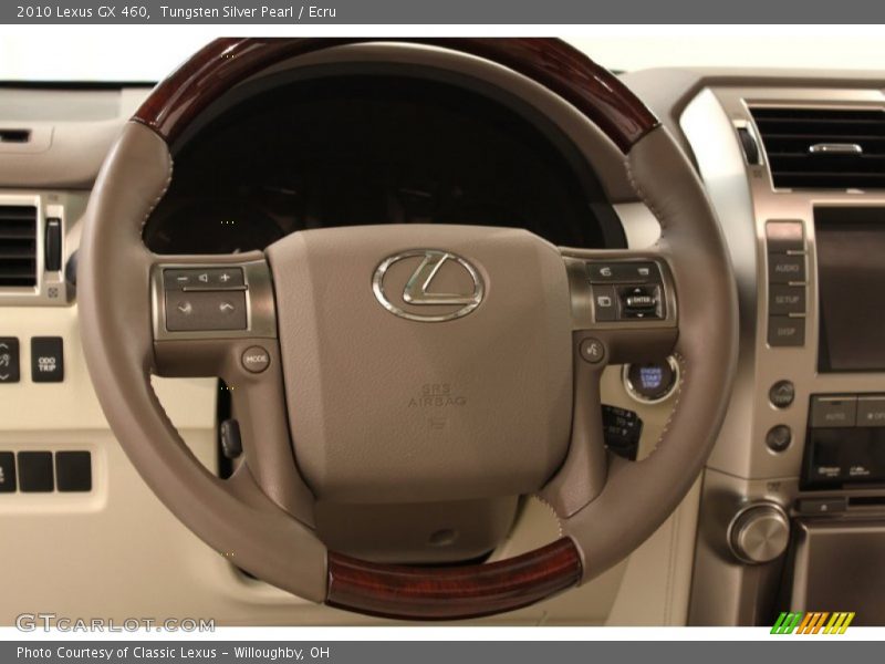 Tungsten Silver Pearl / Ecru 2010 Lexus GX 460