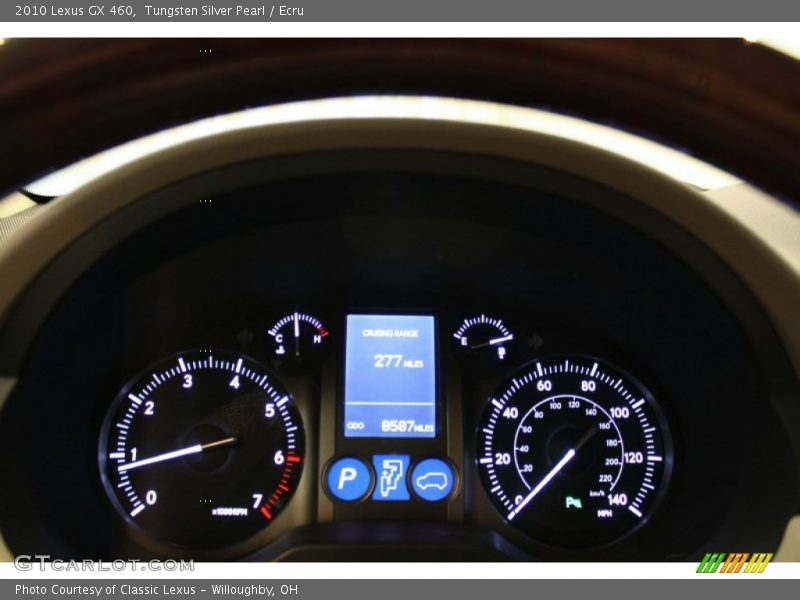 Tungsten Silver Pearl / Ecru 2010 Lexus GX 460