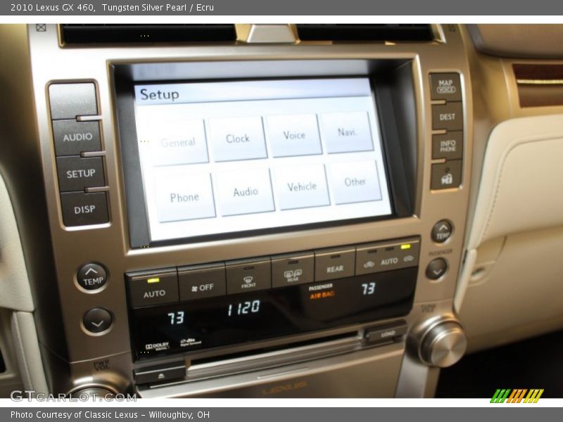 Tungsten Silver Pearl / Ecru 2010 Lexus GX 460