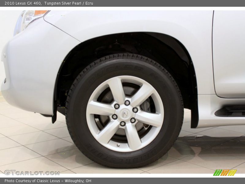 Tungsten Silver Pearl / Ecru 2010 Lexus GX 460
