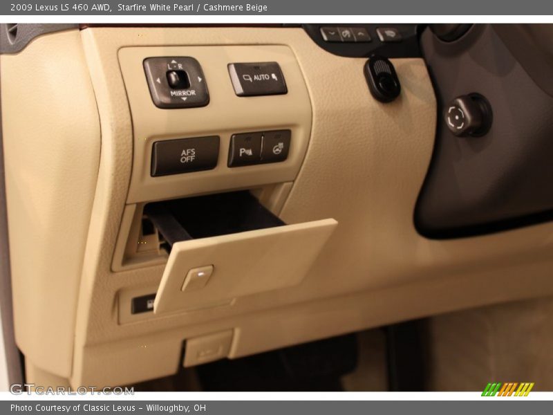 Starfire White Pearl / Cashmere Beige 2009 Lexus LS 460 AWD