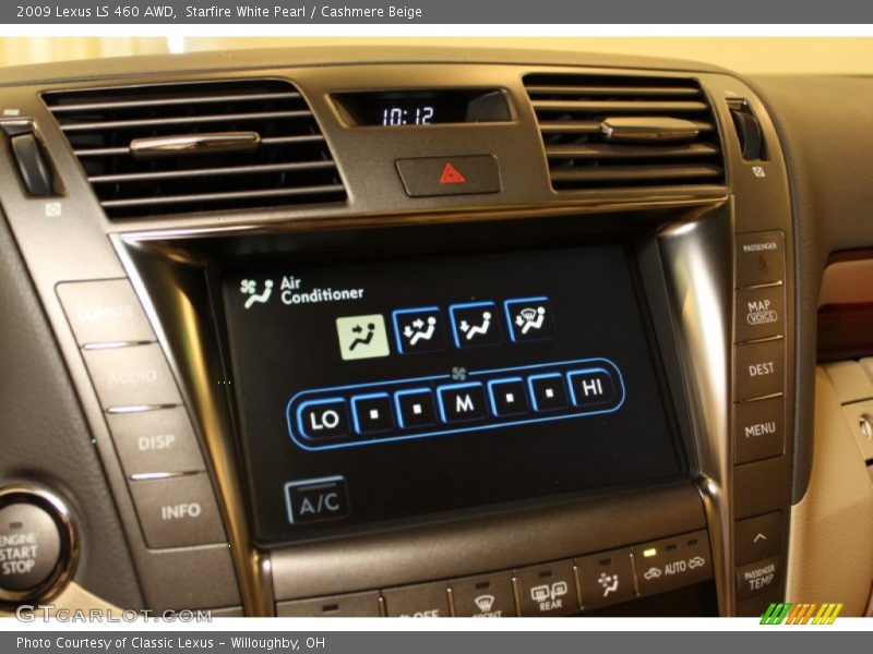 Starfire White Pearl / Cashmere Beige 2009 Lexus LS 460 AWD