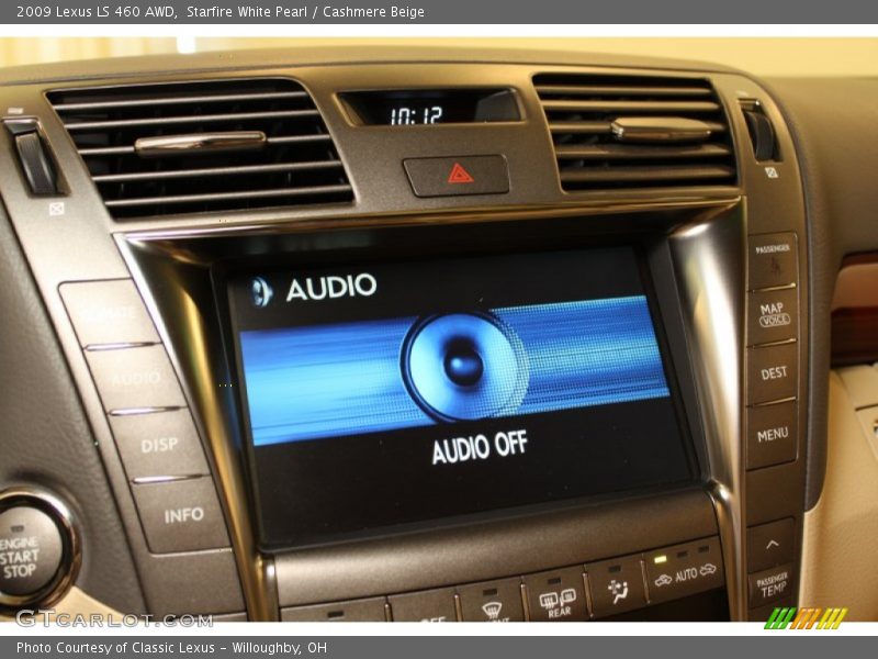 Starfire White Pearl / Cashmere Beige 2009 Lexus LS 460 AWD