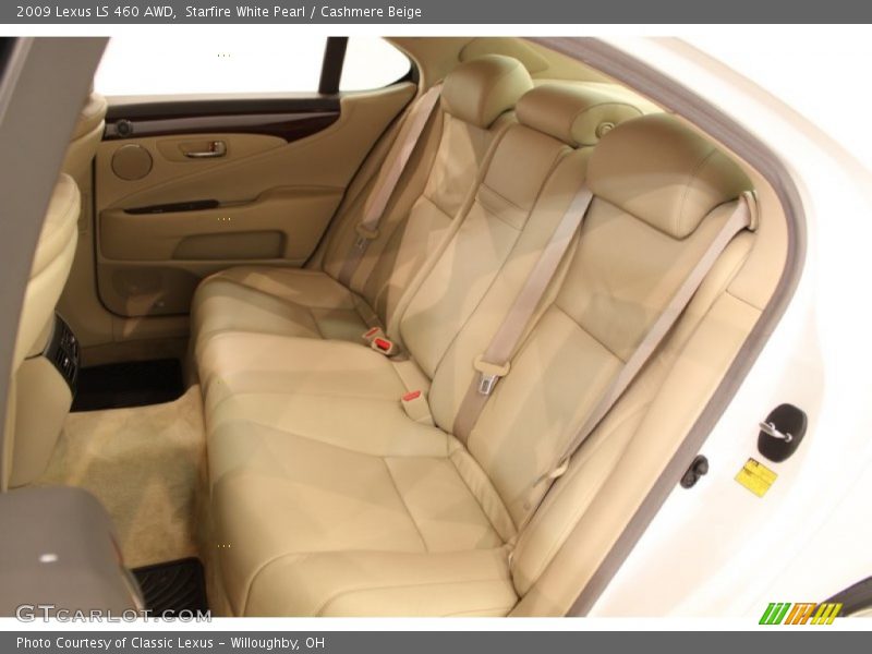 Starfire White Pearl / Cashmere Beige 2009 Lexus LS 460 AWD