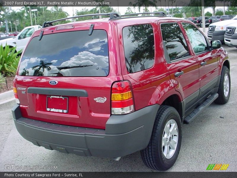 Redfire Metallic / Medium/Dark Flint 2007 Ford Escape XLT