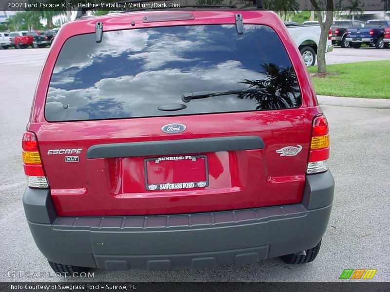 Redfire Metallic / Medium/Dark Flint 2007 Ford Escape XLT