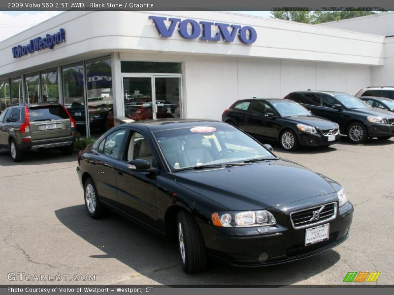 Black Stone / Graphite 2009 Volvo S60 2.5T AWD