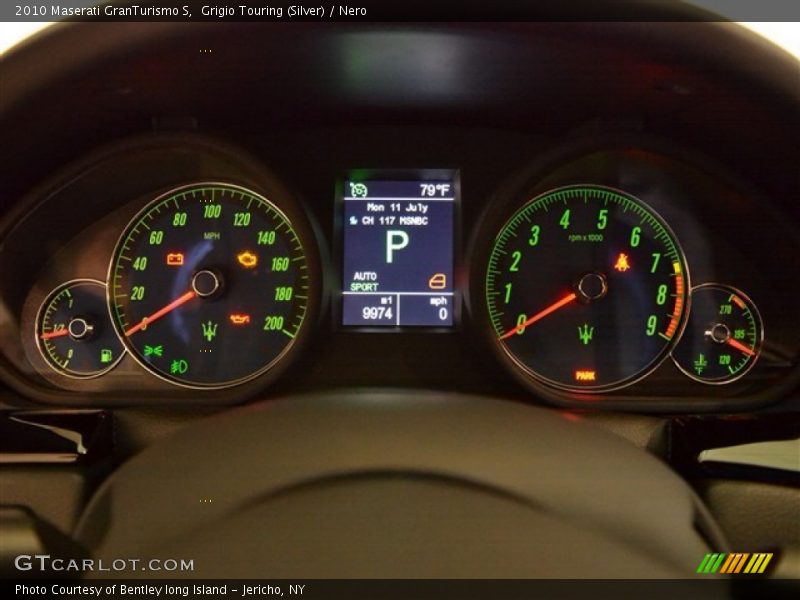  2010 GranTurismo S S Gauges