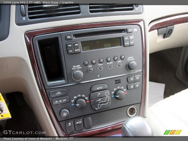Black Stone / Graphite 2009 Volvo S60 2.5T AWD