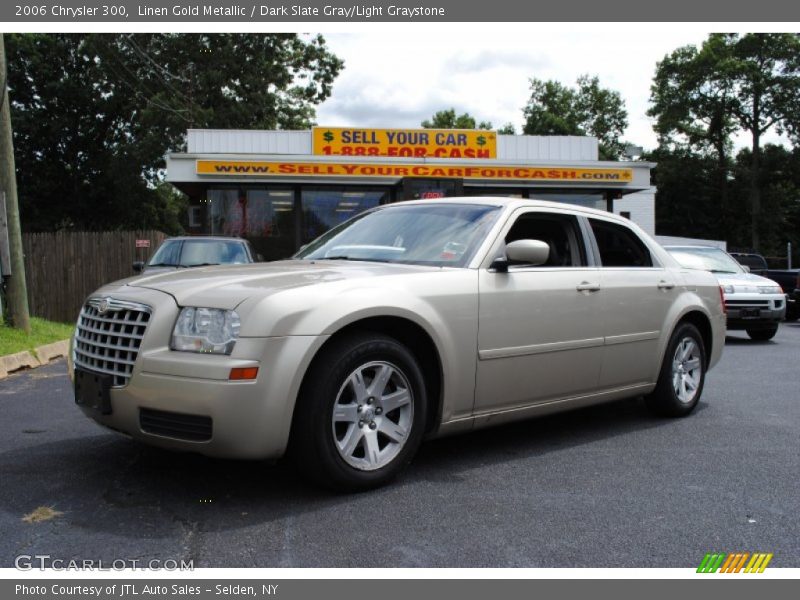 Linen Gold Metallic / Dark Slate Gray/Light Graystone 2006 Chrysler 300
