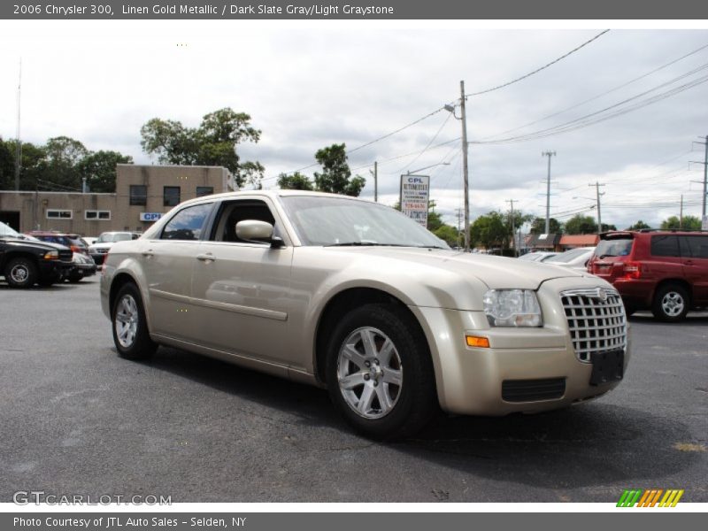 Linen Gold Metallic / Dark Slate Gray/Light Graystone 2006 Chrysler 300
