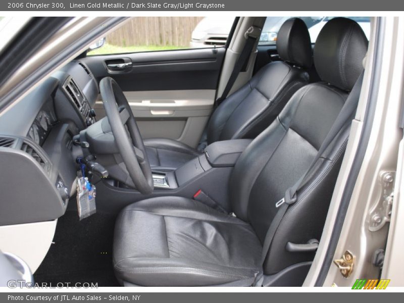 Linen Gold Metallic / Dark Slate Gray/Light Graystone 2006 Chrysler 300