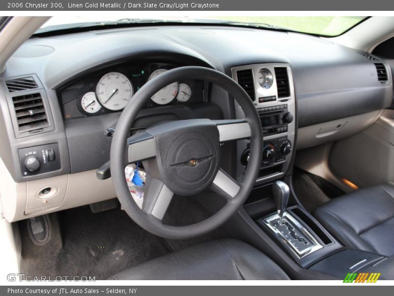 Linen Gold Metallic / Dark Slate Gray/Light Graystone 2006 Chrysler 300