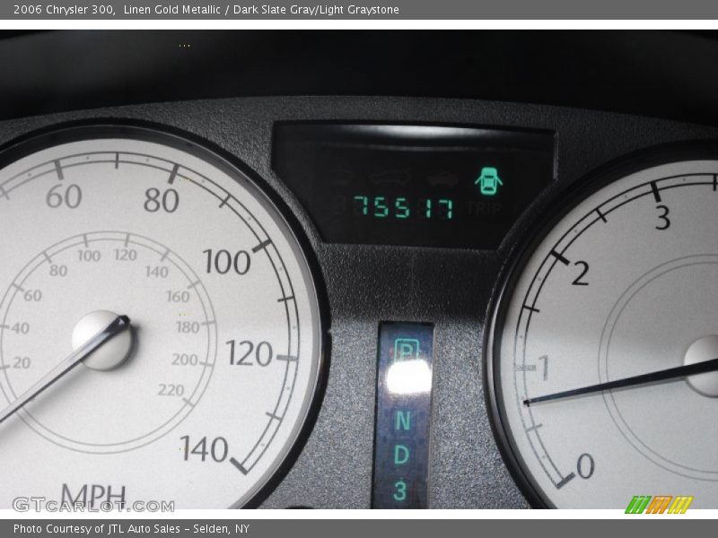 Linen Gold Metallic / Dark Slate Gray/Light Graystone 2006 Chrysler 300