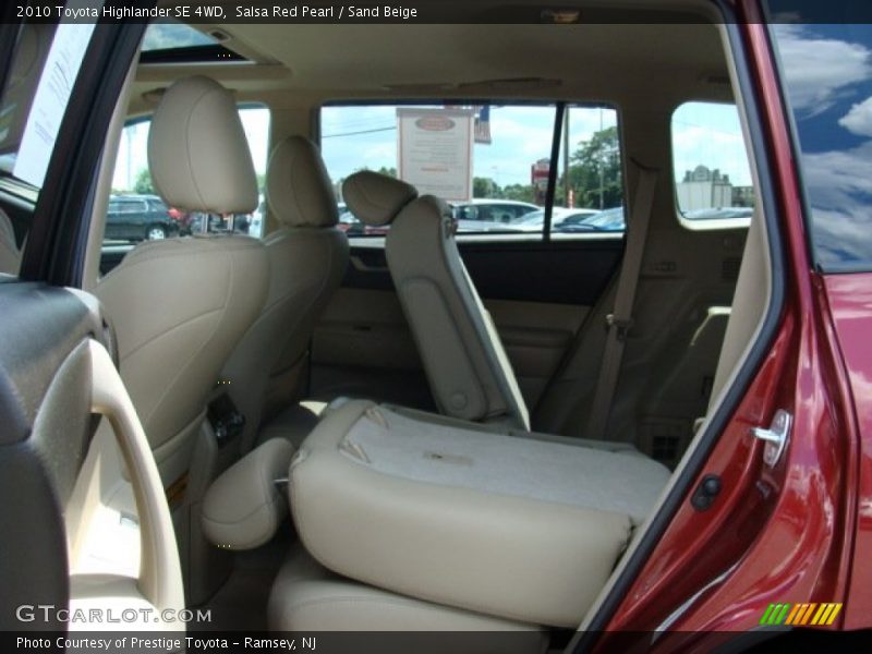 Salsa Red Pearl / Sand Beige 2010 Toyota Highlander SE 4WD