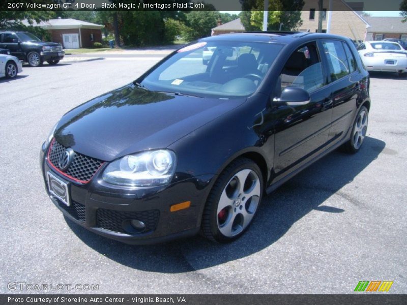 Black Magic / Interlagos Plaid Cloth 2007 Volkswagen GTI 4 Door