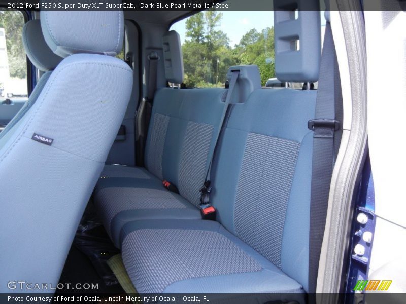  2012 F250 Super Duty XLT SuperCab Steel Interior