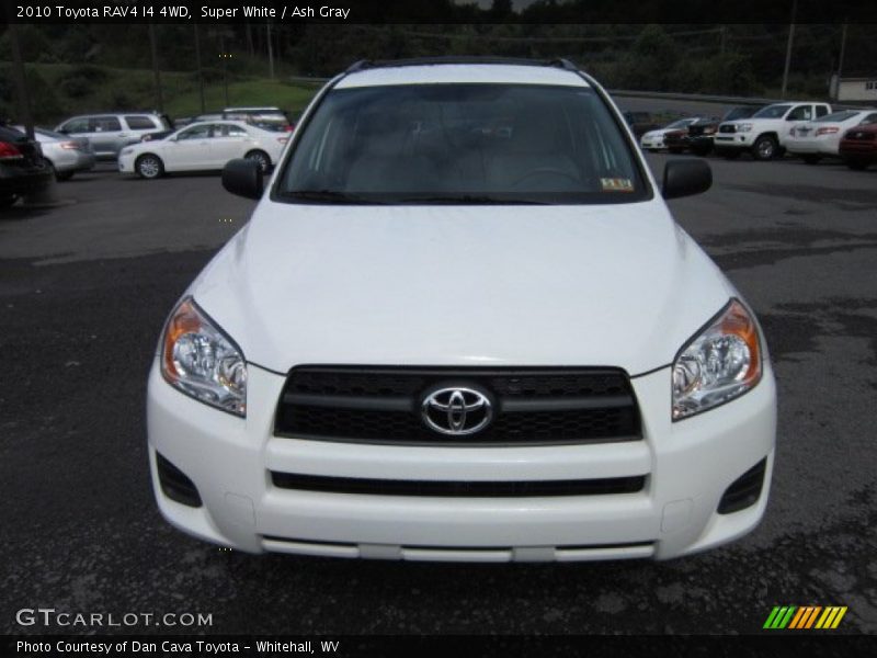 Super White / Ash Gray 2010 Toyota RAV4 I4 4WD