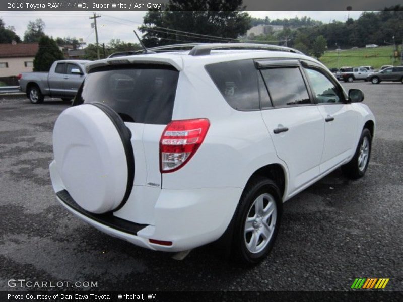 Super White / Ash Gray 2010 Toyota RAV4 I4 4WD